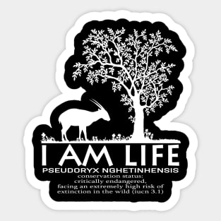 I am LIfe Sticker